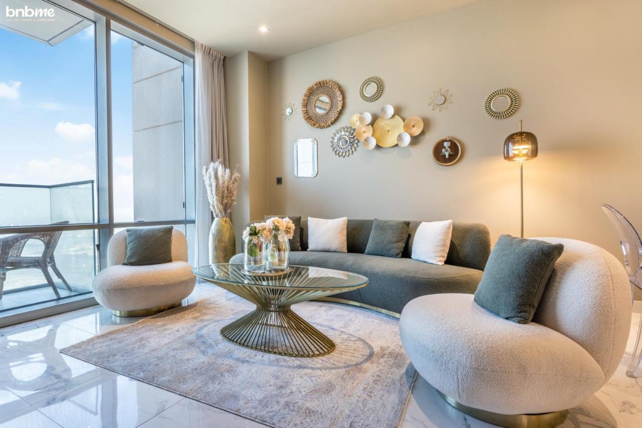 Bnbmehomes - Luxury 2B Apt - Al Habtoor - Amna Tower - 5044 Dubaï Extérieur photo